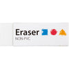 Borrador de empresa Creativ, dimensiones 62x22x10 mm, 20 piezas, 1 caja
