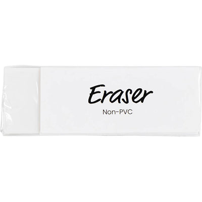 Creativ company eraser, dimensions 62x22x10 mm, 20 pieces, 1 box