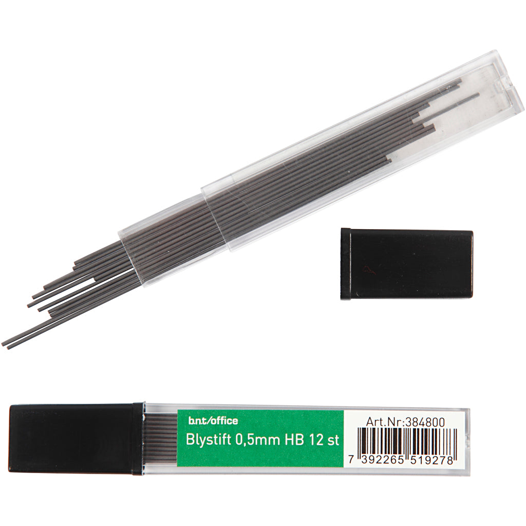 Pencil refill, thickness 0.5 mm, 24x12 piece 1 box