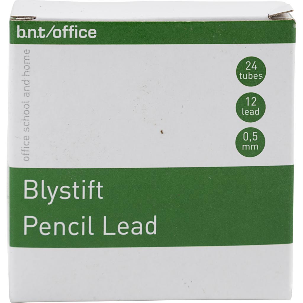 Pencil refill, thickness 0.5 mm, 24x12 piece 1 box