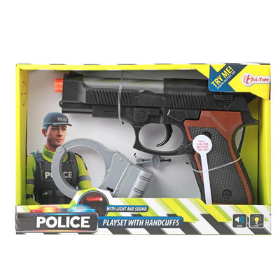 Set di polizia di toi-toys + luce e suono