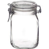Rocco bormioli bormioli weckpot inmaakpot vierkant 1,0ltr fido pak a 6 st