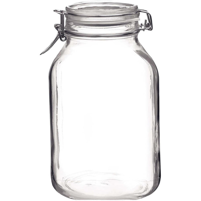 Rocco bormioli klempot vierkant 1,5ltr fido pak a 6 st.