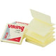 Z-notes office depot 76x76mm amarillo zigzag reposicionable 100 hojas