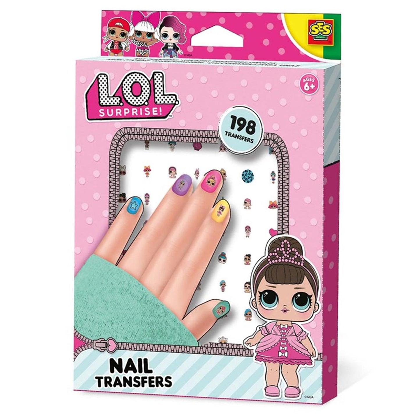 Ses l.o.l. surprise nagel transfers
