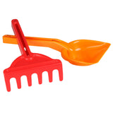 Androni strandschepje met hark 26cm assorti - afbeelding 3