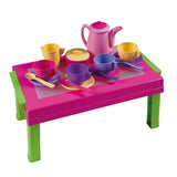 Androni jugando mesa con vajilla - afbeelding 1