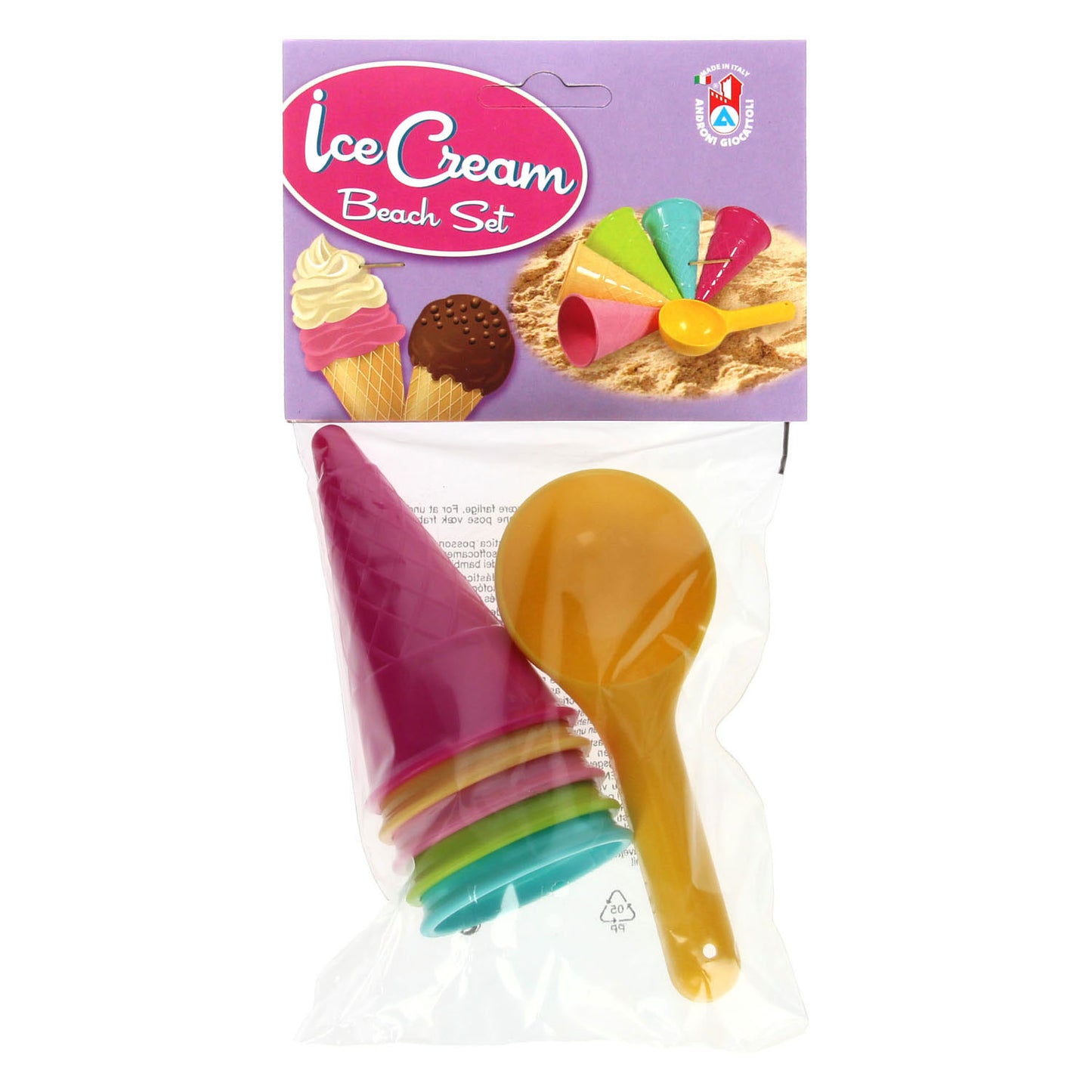 Juego de helados de arena de Androni