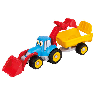 Trattore Androni con auto
