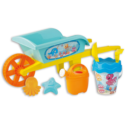 Androni Wheelbarrow con set di underwater World, 8dlg.