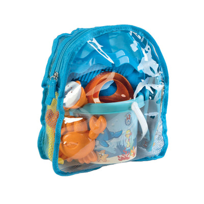 Zaino Androni con animali marini set da spiaggia, 6dlg.
