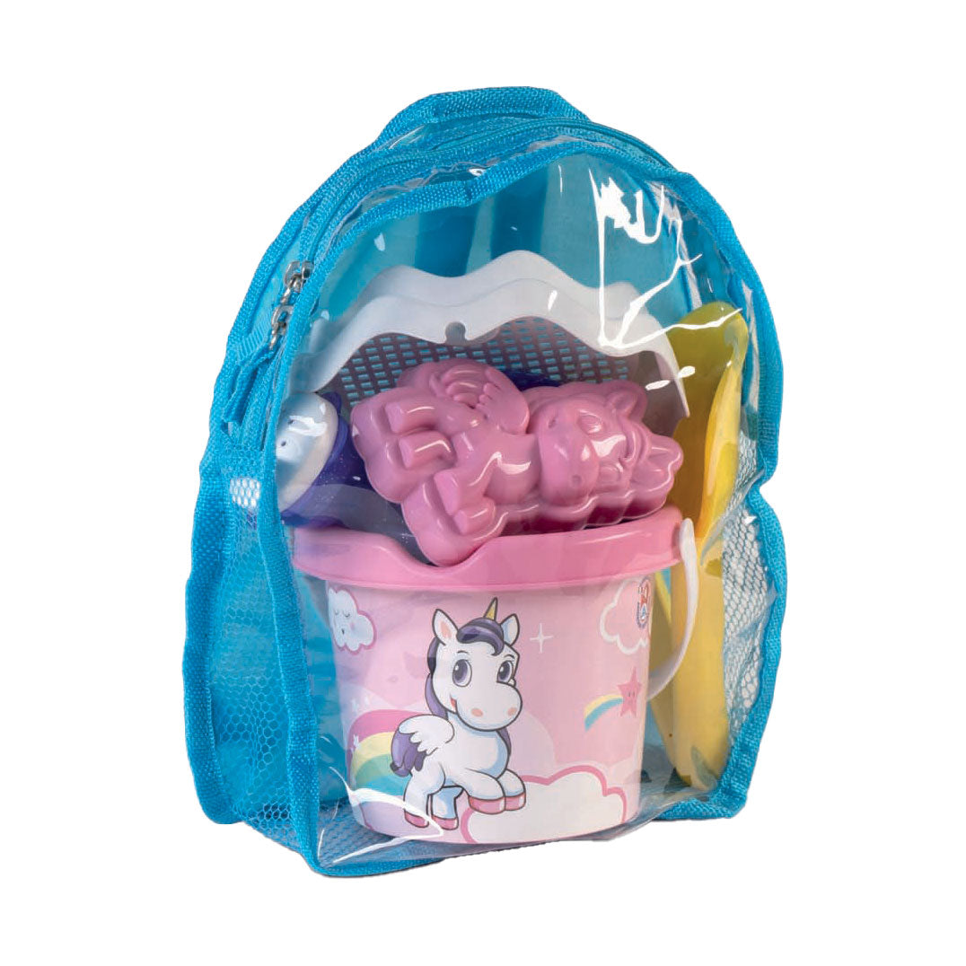 Zaino Androni con set da spiaggia Eenhoorn, 6dlg.