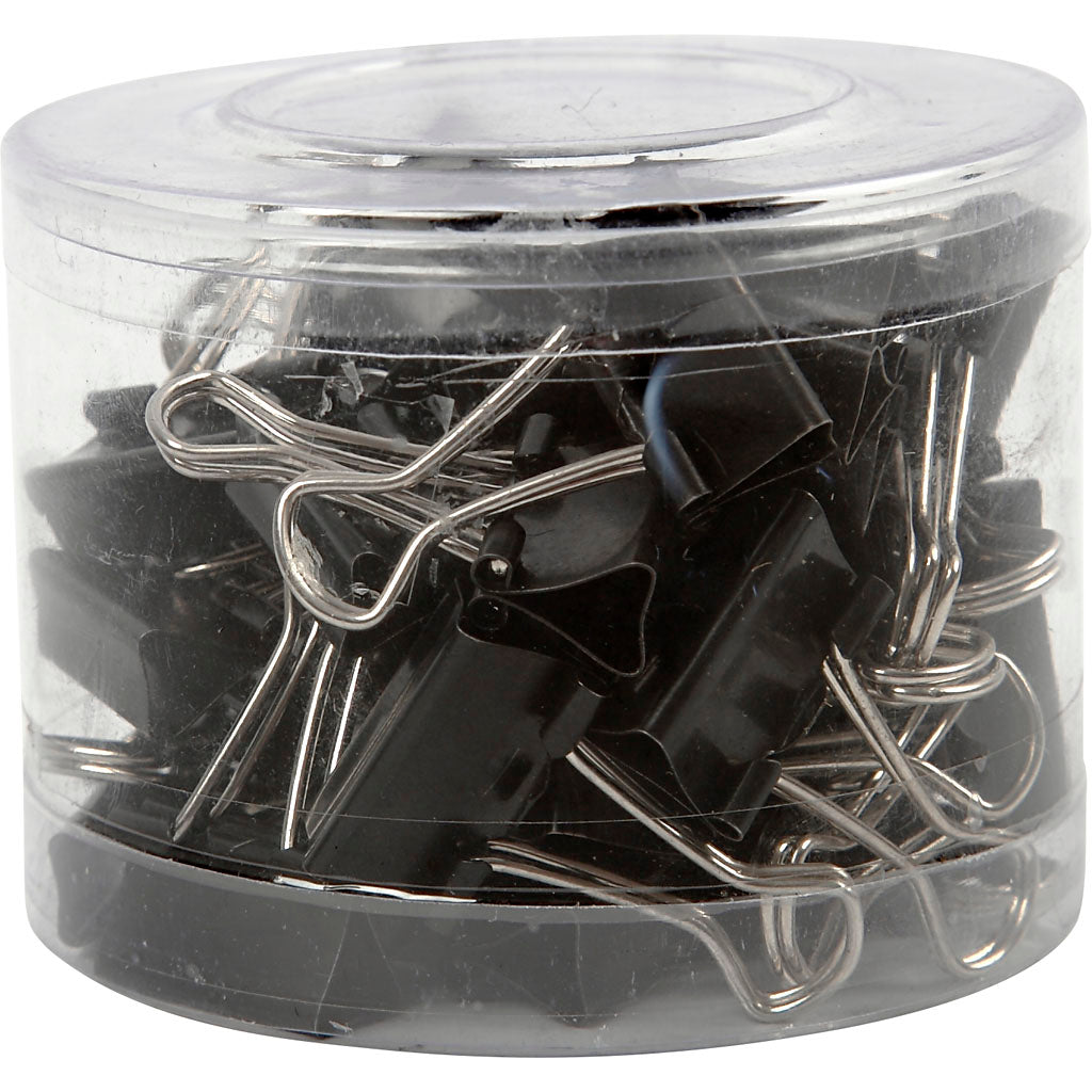 Creativ company https: www.cchobby.nl foldback-clips-b-19-mm-zwart-40-stuk-1-doos