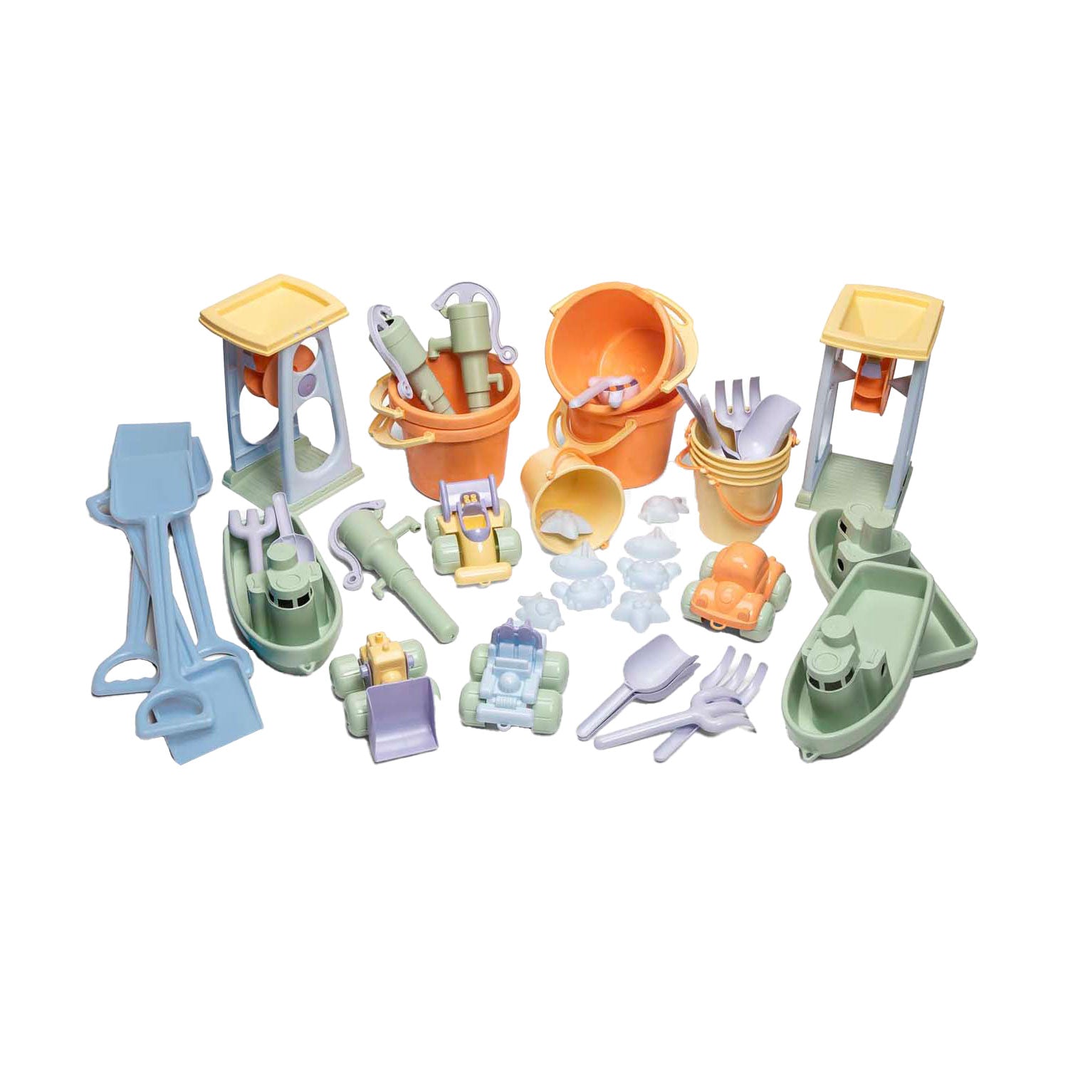 Set da gioco di sabbia pastello Dantoy, 45dlg.