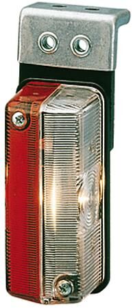 Luci di marcatura Hella 92x37mm M.Gummiwinkel