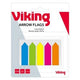 Pijl-index viking 45x12mm assorti neon herplaatsbaar beschrijfbaar 125 vel