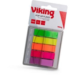 Pop-up index office depot 45x12mm dispensador neón surtido 200 hojas