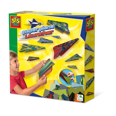 Lancio di tanti aeroplanini di carta