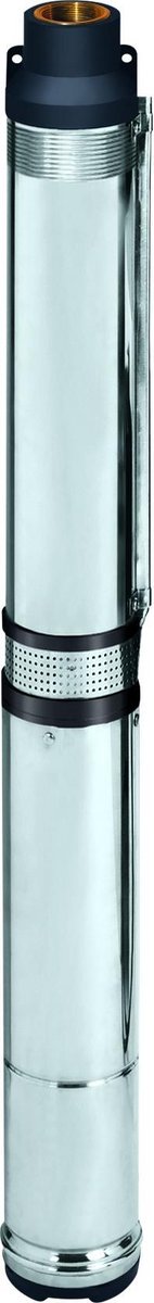 Bomba sumergible de profundidad eléctrica Einhell GC-DW 1300 n - 1300 w - 5000 l h - máx. profundidad de inmersión: 20 m - máx. altura: 65m - carcasa de acero inoxidable - caja de interruptores externa