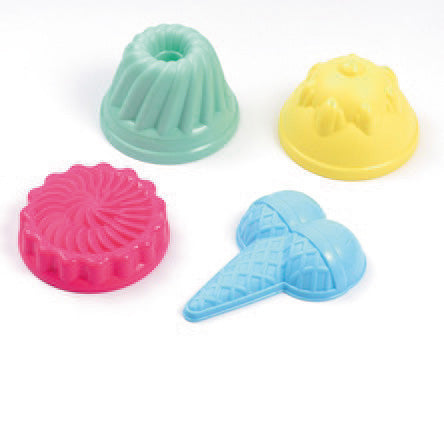 Forme di sabbia di ghiaccio e cupcakes, 4 °.