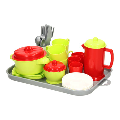 Ecoiffier 100% Té de chef y set de cena