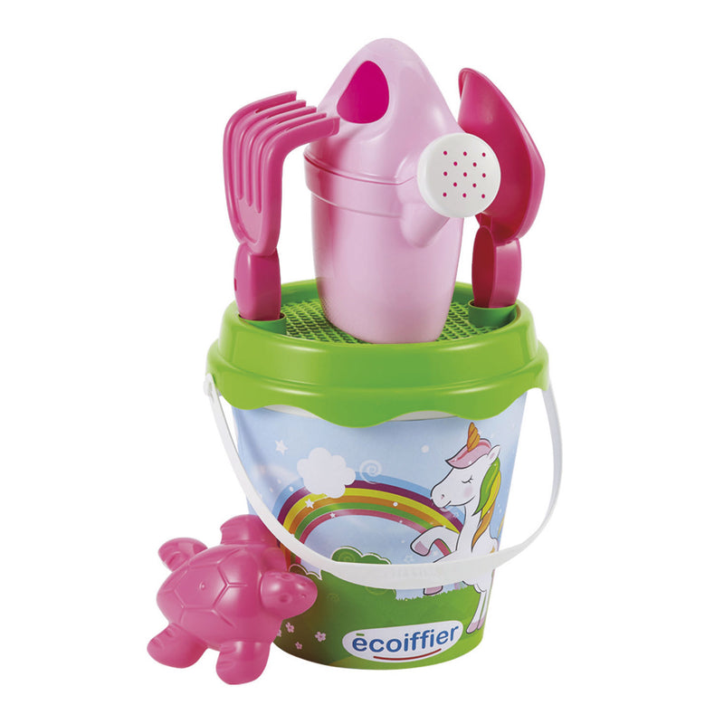 Ecoiffier set da spiaggia unicorno principessa