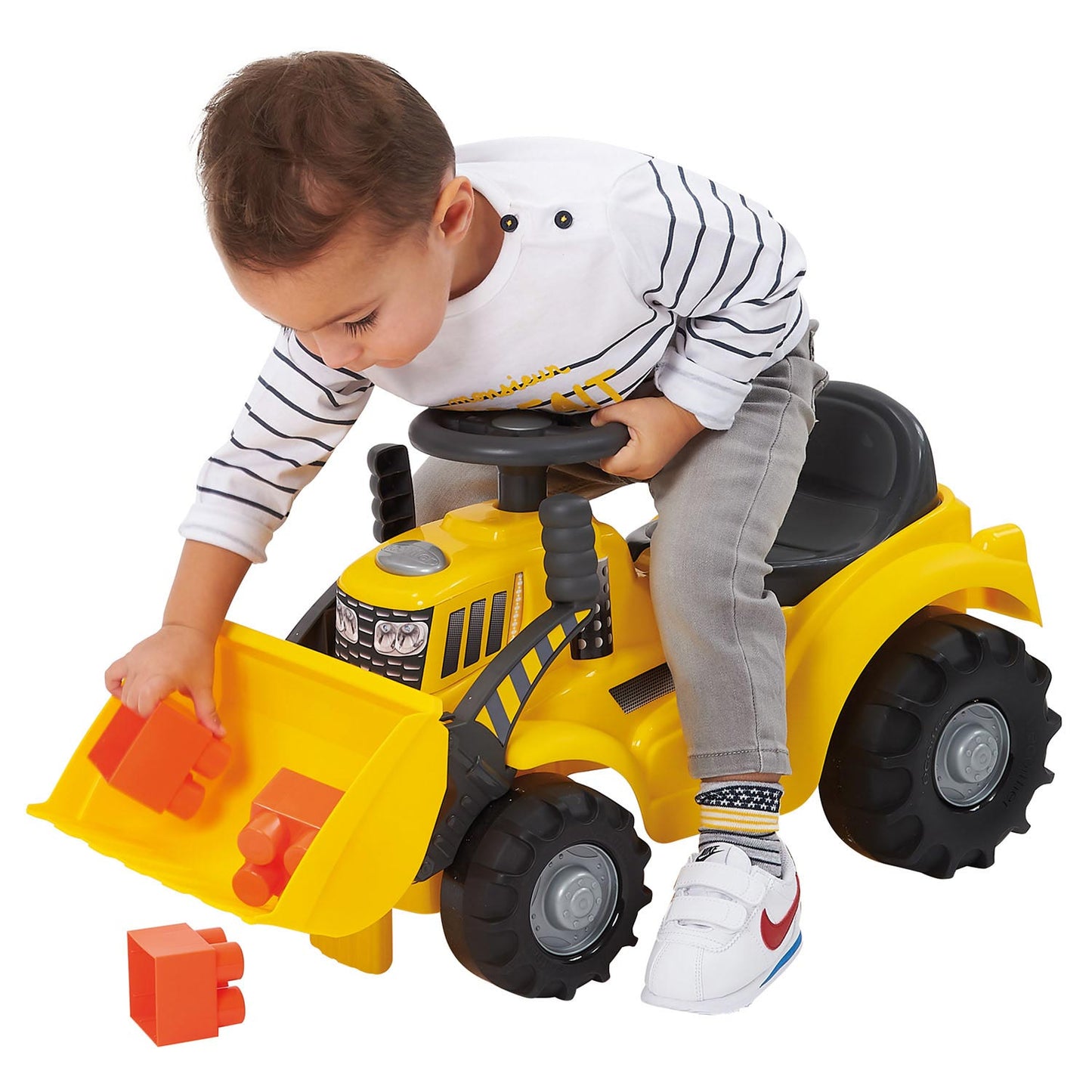 Abrick Maxi Walking Tractor con caricatore anteriore