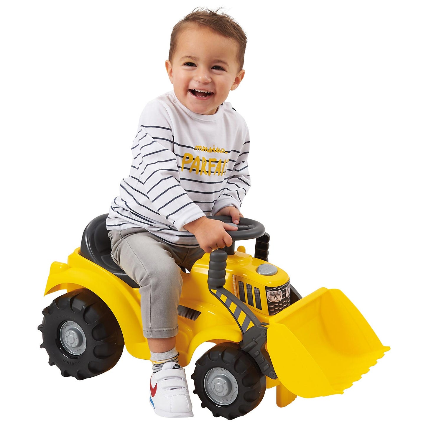 Abrick Maxi Tractor para caminar con cargador frontal