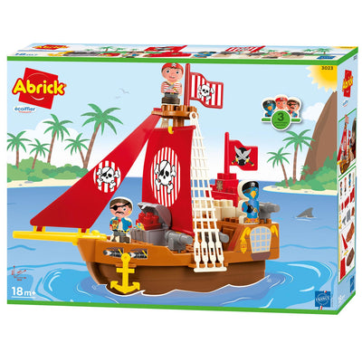 Abrick ecoiffier piratenschip