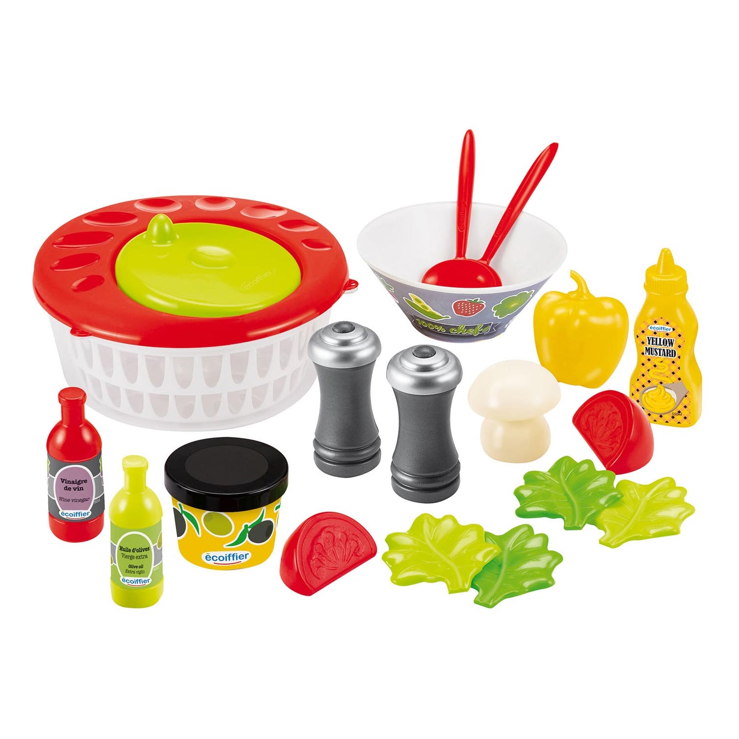 Set di insalata di chef al 100% ecoffier