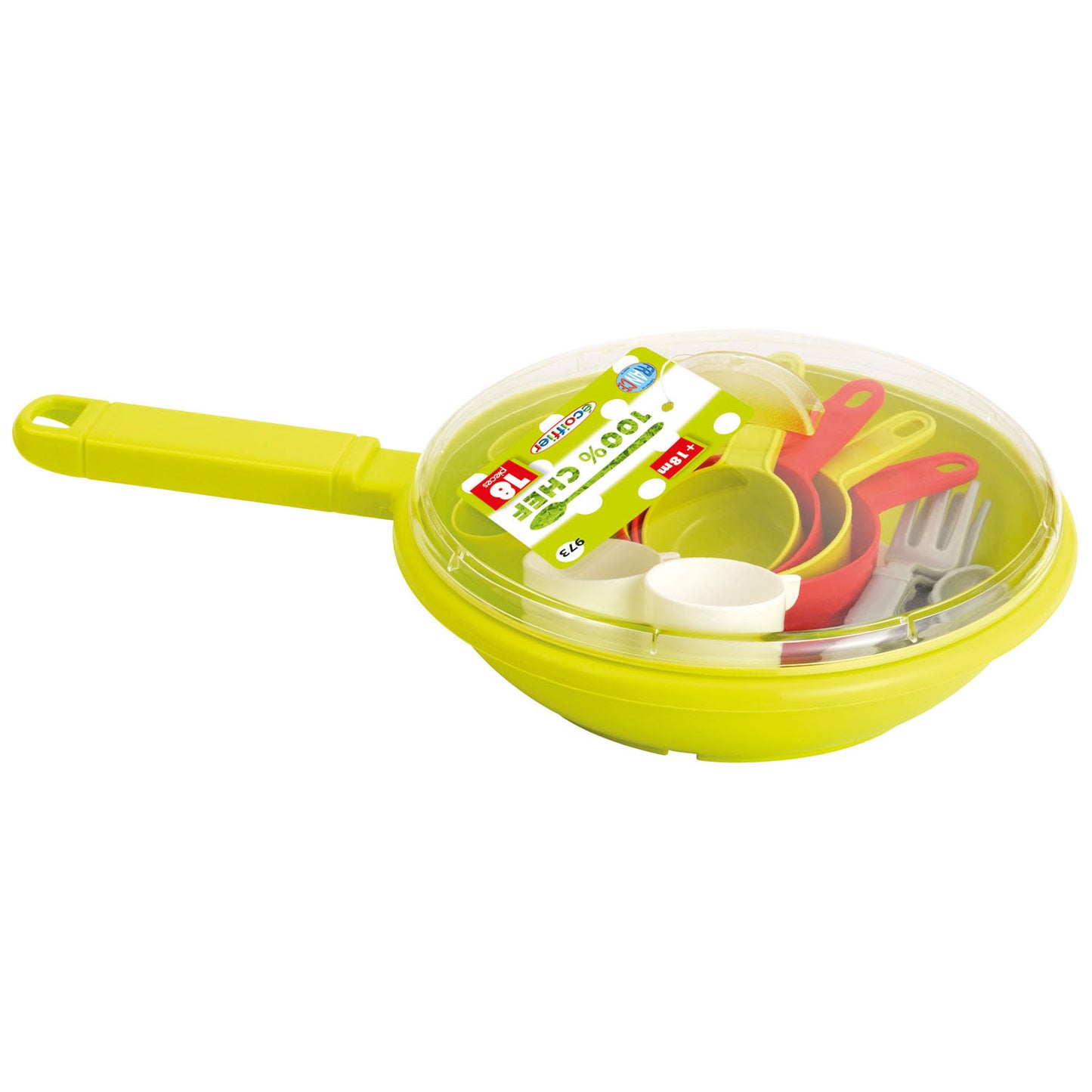 Ecoffier ecoiffier 100% chef pan met servies