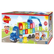 Abrick Vrachtwagen met Kraan en Letters - afbeelding 2