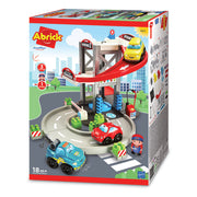 Abrick ecoiffier garage met transporter en auto's - afbeelding 2