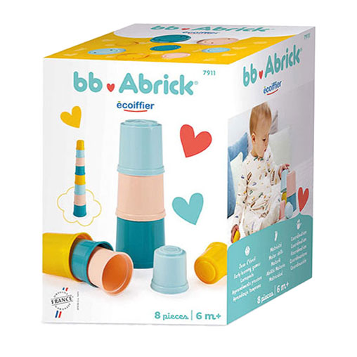 Torre di impilamento per bambini ecoffier, 8dlg.