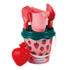 Ecoiffier Strandset Strawberry, 6dlg.