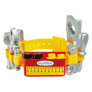Ecoiffier mecanics gereedschapsriem in kofffer met accessoires - 14dlg. - afbeelding 1
