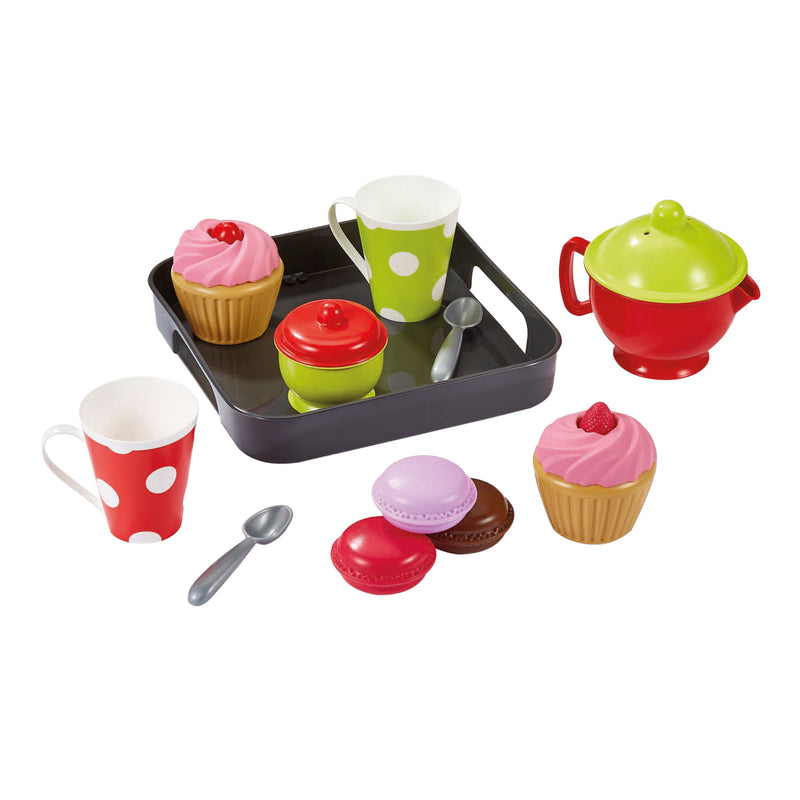 Ecoiffier 100 chef cupcakes sul set di giochi Dienlad, 12dlg.