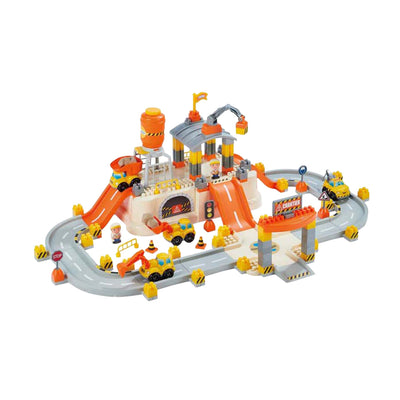 Abrick ecoiffier - set da costruzione completo con accessori, 124 pz