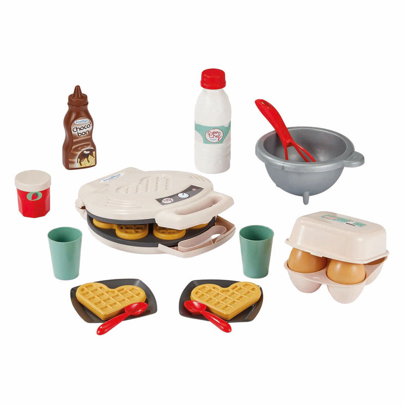 Macchina per waffle Ecoiffier 100% chef - 19 pz.
