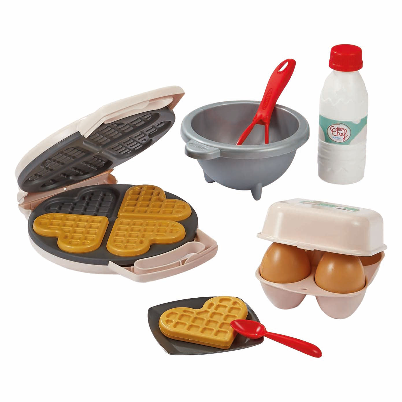 Macchina per waffle Ecoiffier 100% chef - 19 pz.