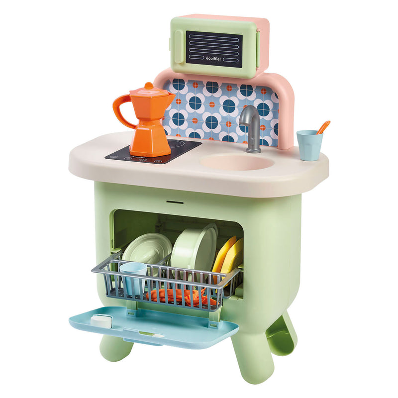 Cocina Ecoiffier eociffier vert azur color salvia - 17 uds.