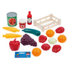 Bancone e carrello della spesa Ecoiffier 100% chef - 20 pz.