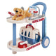 Carrello ecoiffier doc cie veterinari con cane - 14 pz.