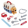 Carrello ecoiffier doc cie veterinari con cane - 14 pz.