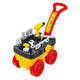 Carrello portautensili Ecoiffier - 19 pezzi.