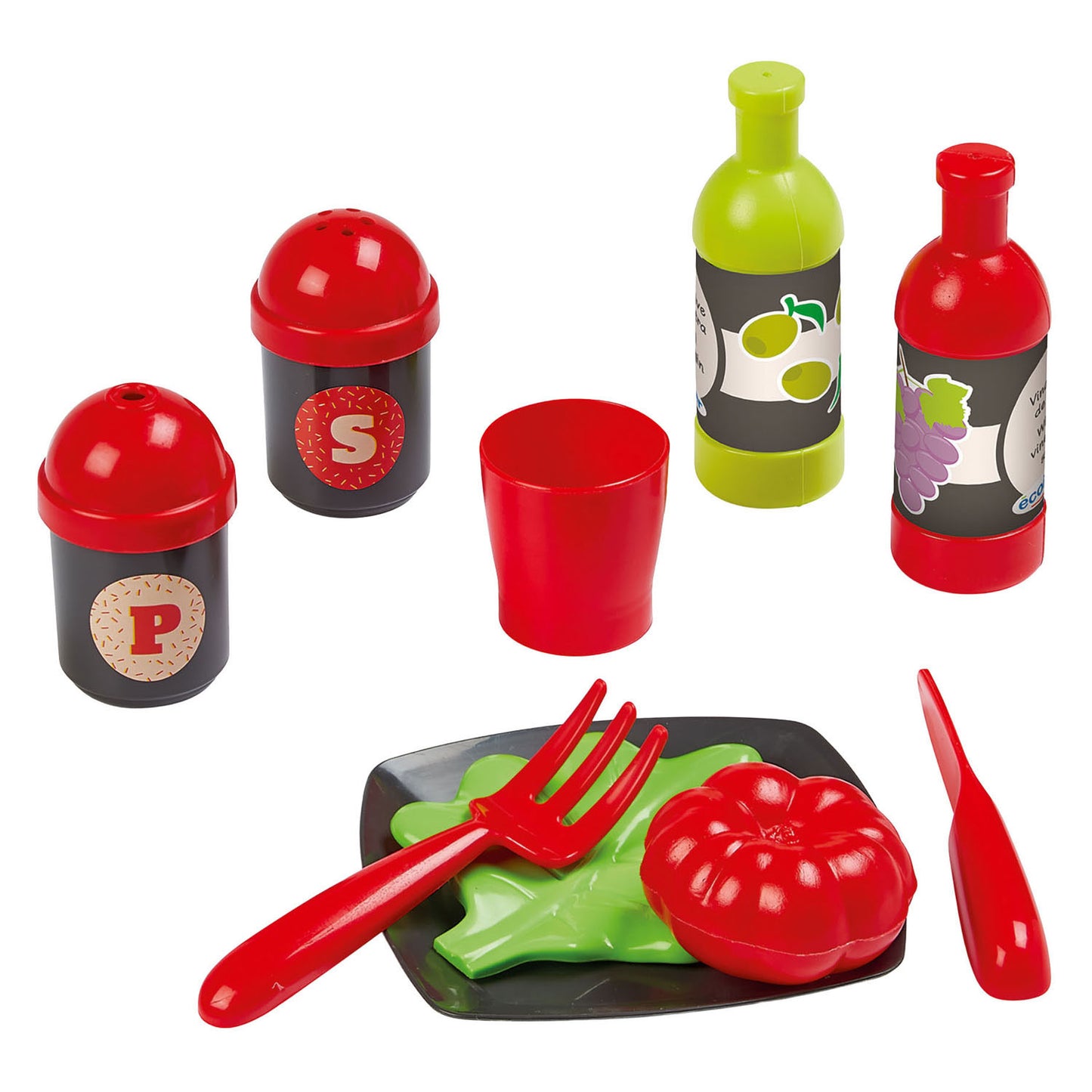 Set cibo e stoviglie Ecoiffier - 100pz.