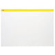 Borse con cerniera office depot a3 gialle 5 pezzi