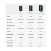 Cycplus Electric Battery Pump AS2 Cube Max Black