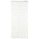H S COLECCIÓN H S COLECE PUERTA CEAT 90x200 cm de bambú multicolores