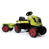 Smoby Tractor Claas con trailer - afbeelding 1
